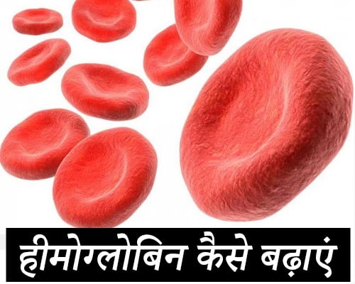 हीमोग्लोबिन कैसे बढ़ाएं, Increase Hemoglobin in Hindi
